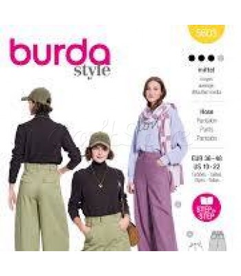 Burda πατρόν  παντελόνι 5603